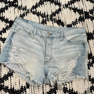 American eagle High rise festival shorts